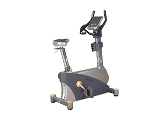 Self - Generating Stationary Bike Workout Machine , Upright Motorized Gym Cycle Bike