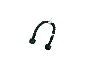 ISO Commercial Gym Fitness Accessories Cable Triceps Pushdown Exercise Ropes