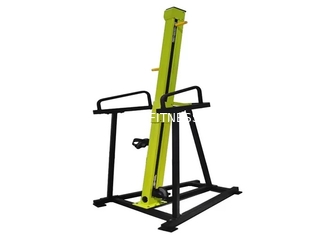 Vertical Cycling Gym Equipment Climber 75 Degree Steel Frame Structure For Home