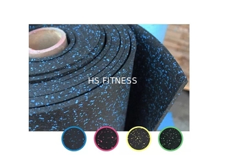 OEM Gym Fitness Accessories Shock Absorbing Noise Reduction Rubber Flooring