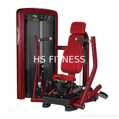 Commercial fitness seated chest press gym exercise machine