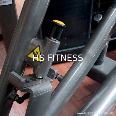 Commercial fitness seated chest press gym exercise machine