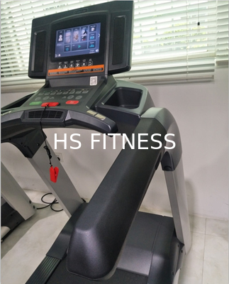 Android Commercial Gym Treadmill With Wifi Screen 10.1 LCD multipoint