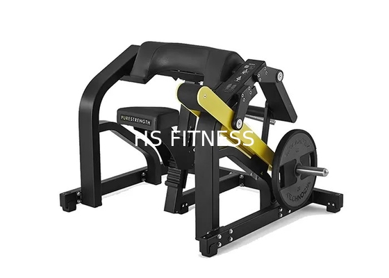 Pneumatic Plate Loaded Equipment , Body Fitness  Biceps Curl Machine