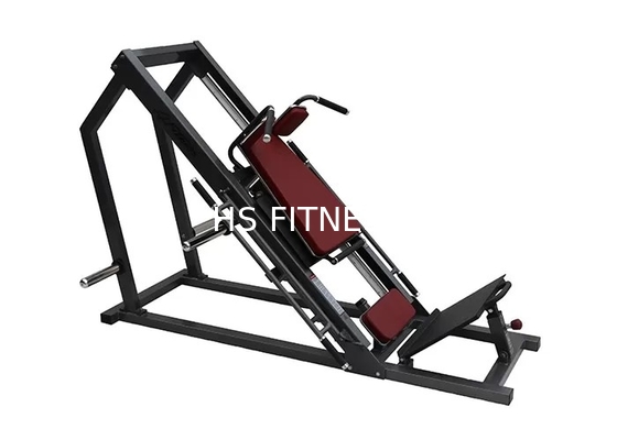 Dual Use Hammer Strength Gym Equipment , Hack Squat Leg Press Machine