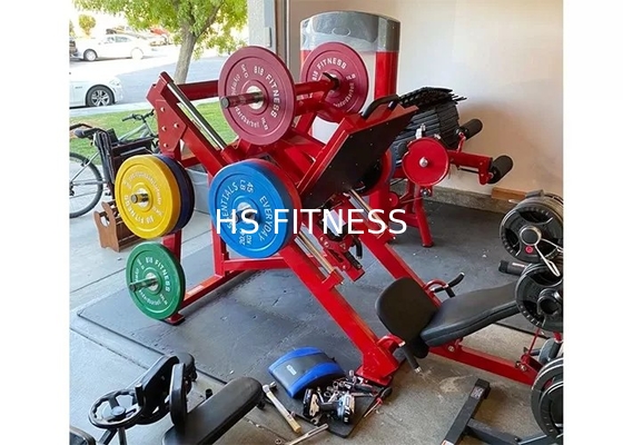 188kg Hammer Strength Plate Body Fitness Equipment , 45° Linear Leg Press Machine