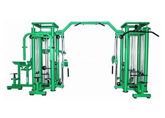 3.5mm Tube Multi Gym Commercial Multifunction Gym Machine 8 Station
