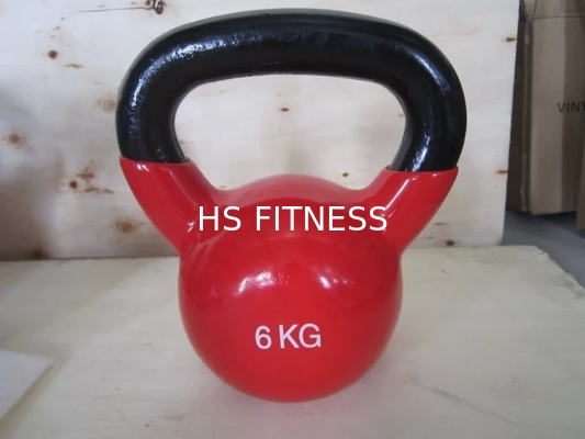 Cross Trainer Colorful Rubber Kettlebell For Commercial Gym