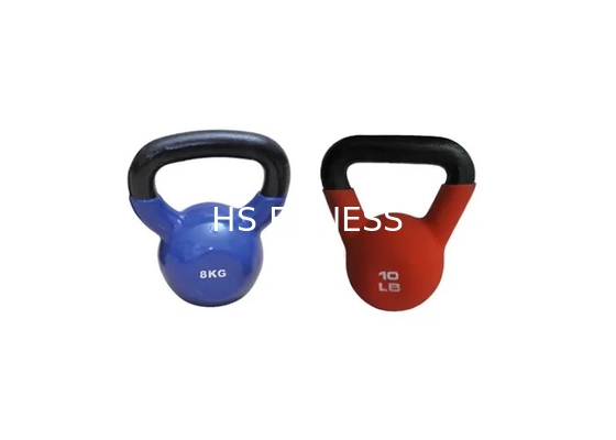 Cross Trainer Colorful Rubber Kettlebell For Commercial Gym