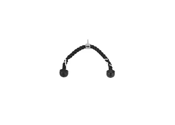 ISO Commercial Gym Fitness Accessories Cable Triceps Pushdown Exercise Ropes