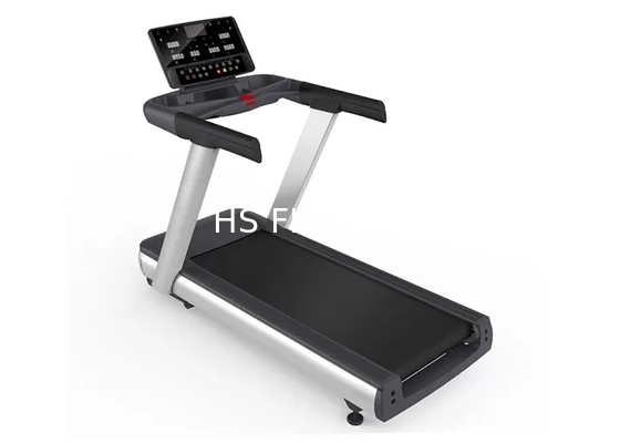 160kg Unique Commercial Gym Treadmill Heavy Duty Black Color For Fitness Center