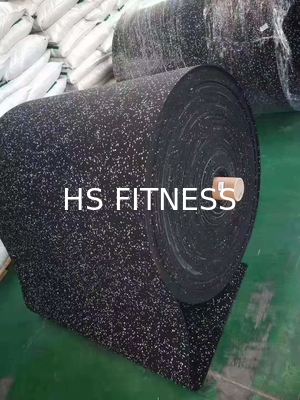 OEM Gym Fitness Accessories Shock Absorbing Noise Reduction Rubber Flooring