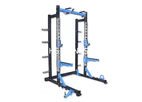Body Fit Commercial Power Cage Adjustable Squat Rack With Pull Up Bar