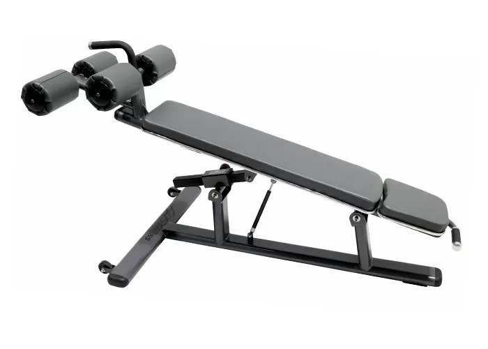 Life Fitness Weight Bench Rack , Adjustable Abdominal Crunch Bench